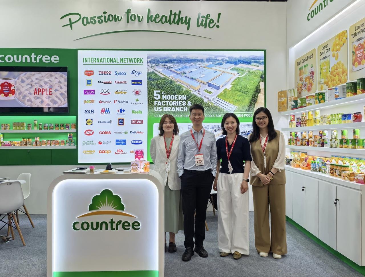 Countree Food Booth at THAIFEX 2025