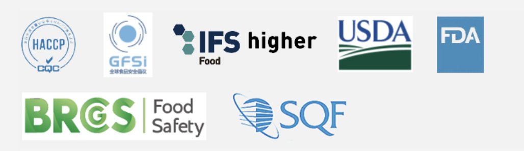 Quality Certifications Logos